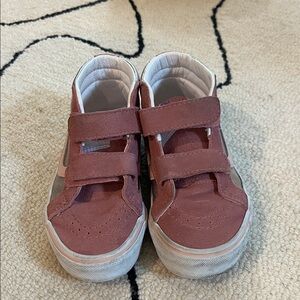 Vans Kids Sneakers - Pink and White
